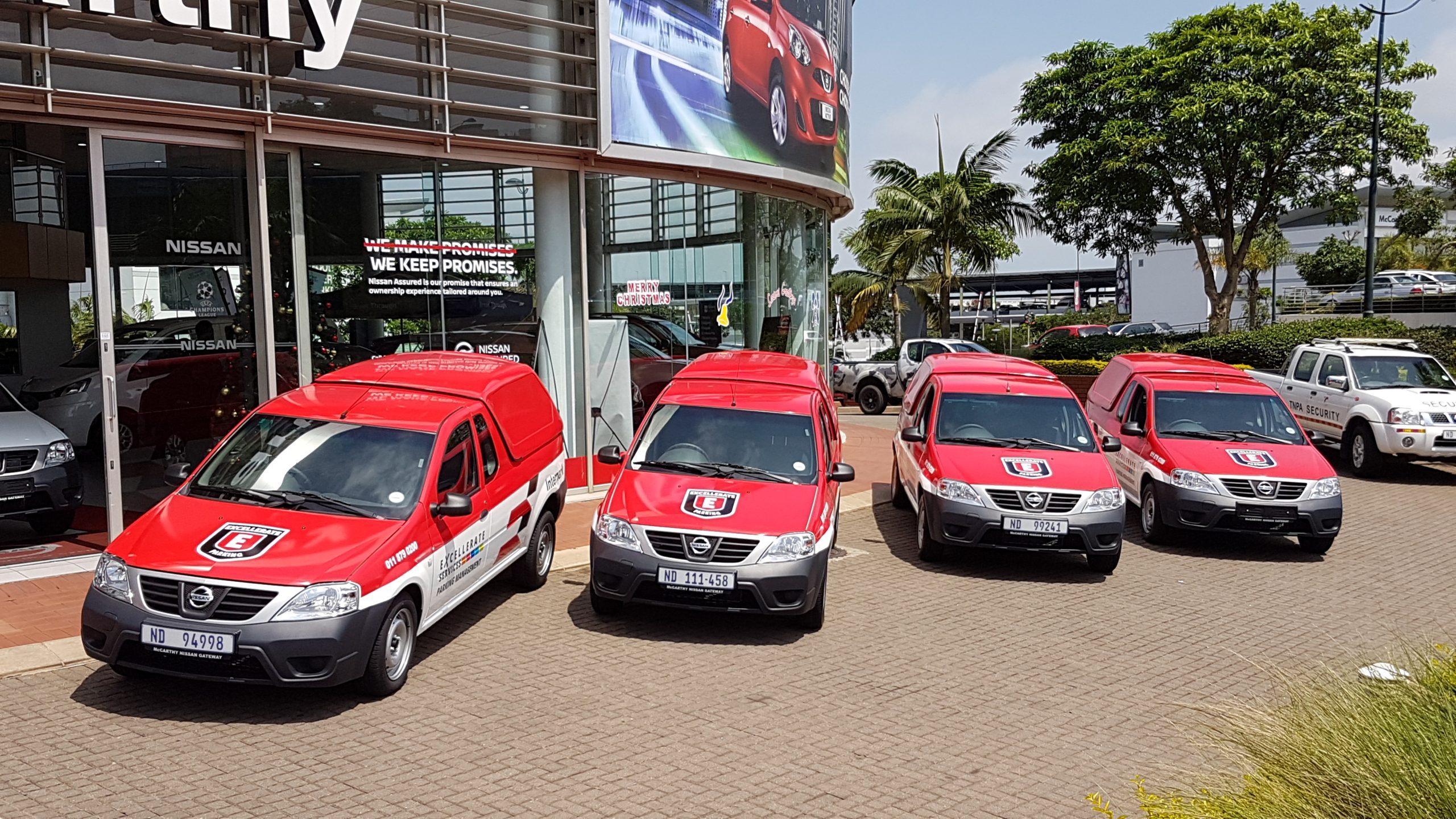 Fleet vehicle branding, Durban