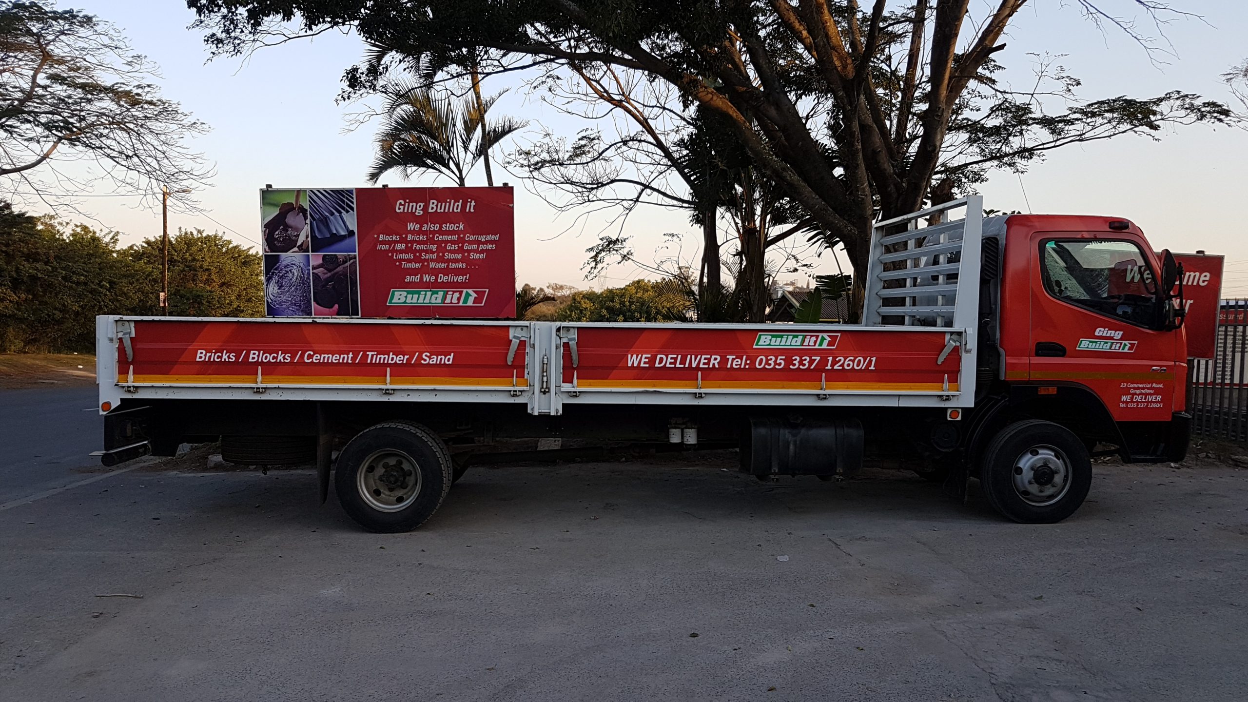 Branded truck, Durban and KZN