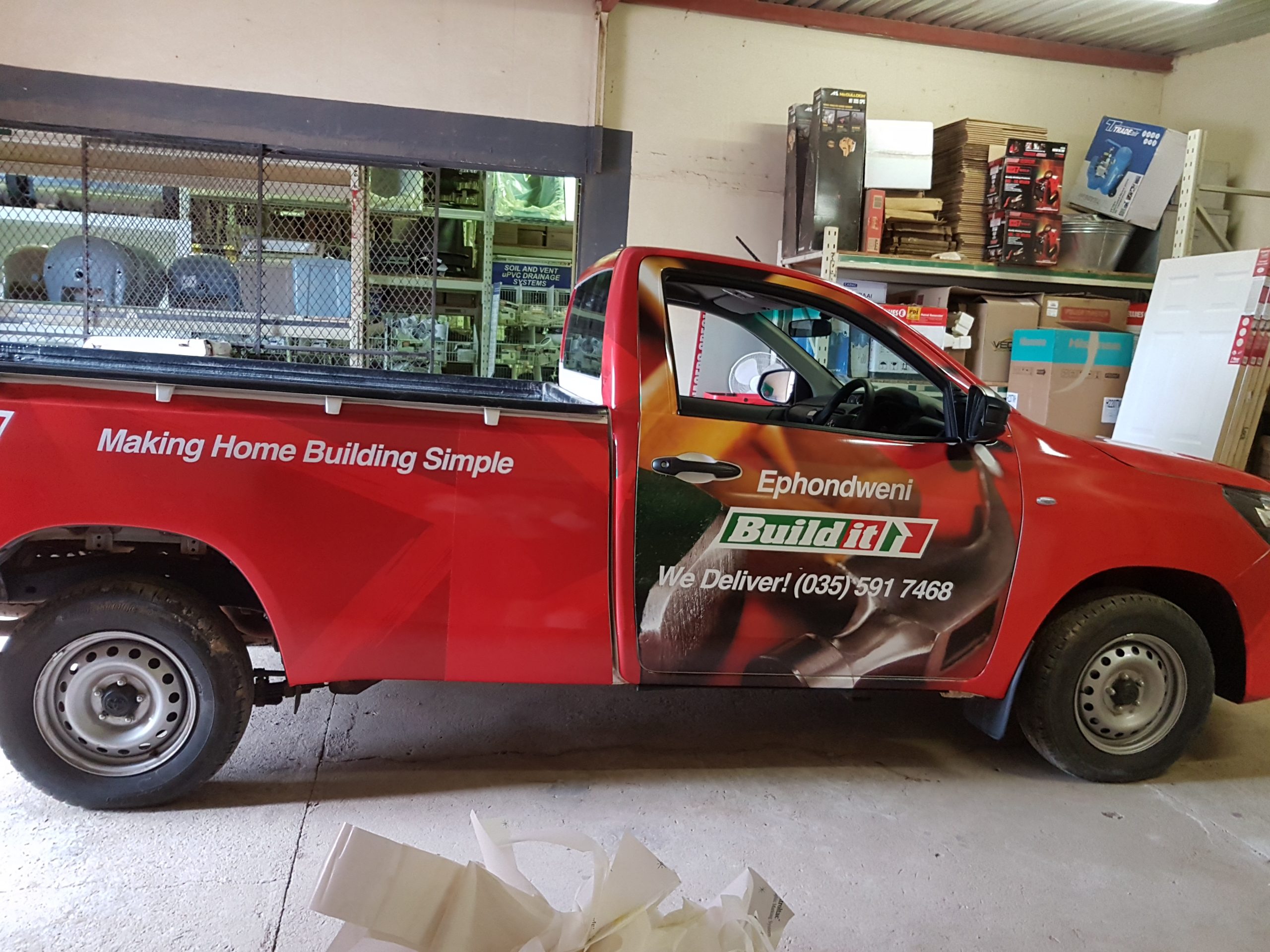 Commercial fleet branding, KZN