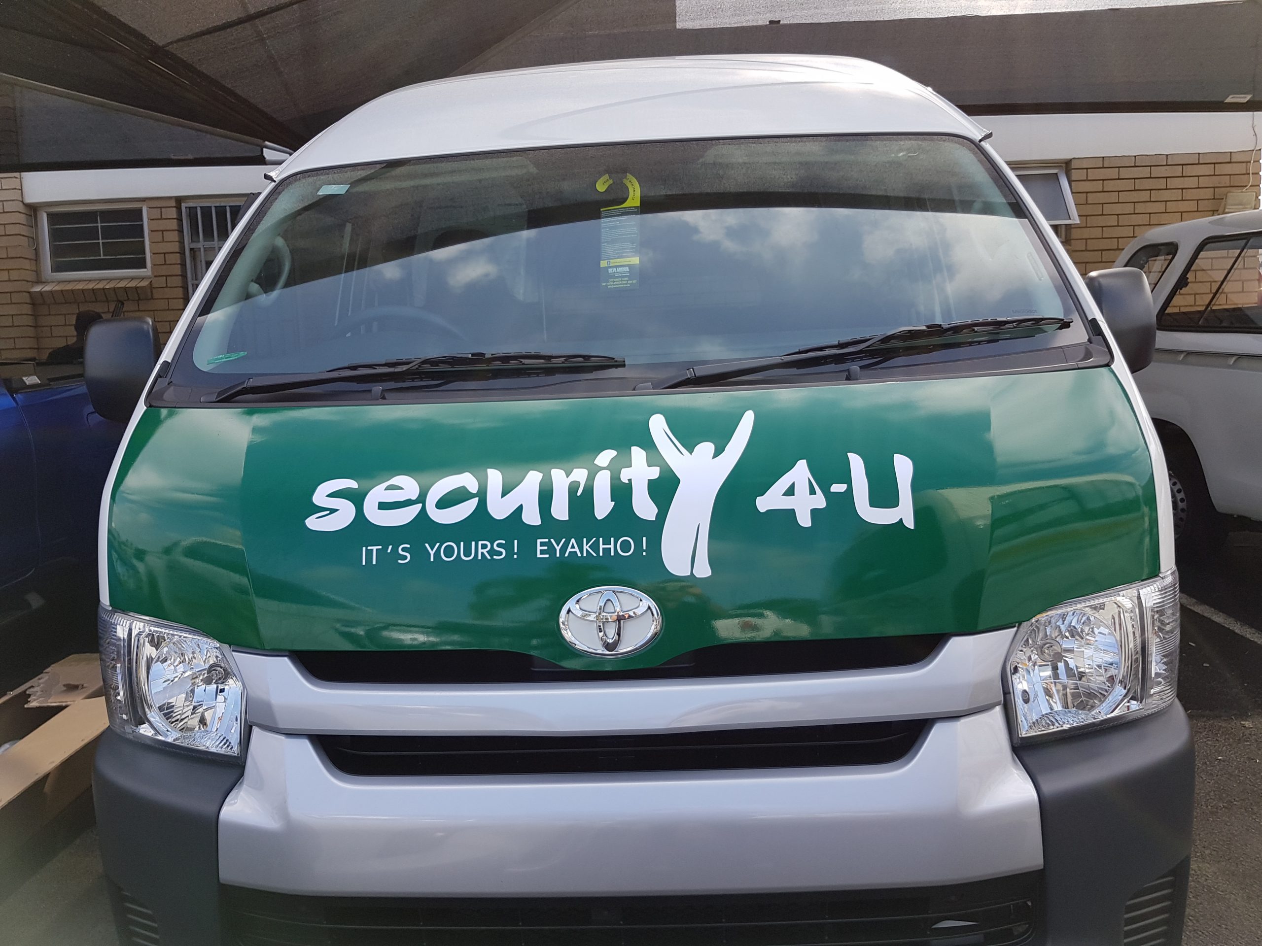 Branded company vehicle, KZN